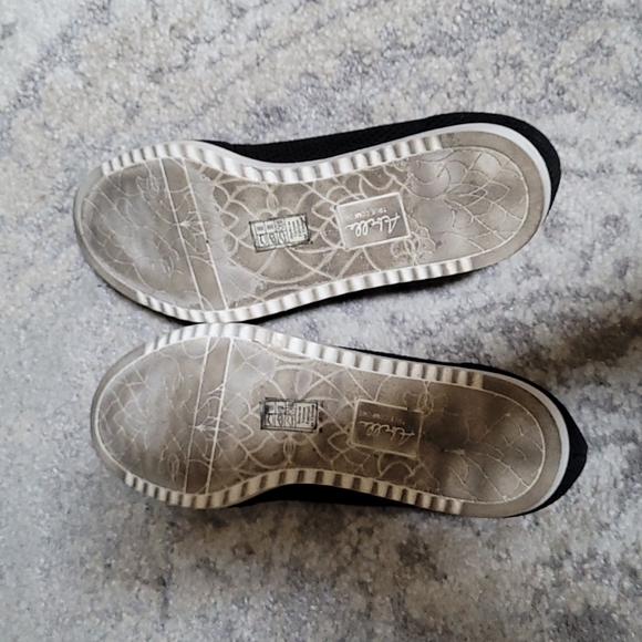 Black casual ballet/skimmer flats - Picture 8 of 12